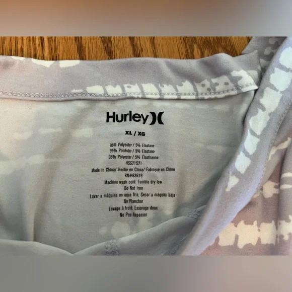 Hurley Lilac XL Pajama Top - Picture 5 of 5